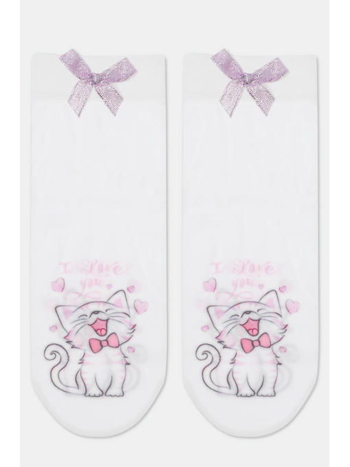 Плотные эластичные носки для девочки Conte Elegant — изображение 4