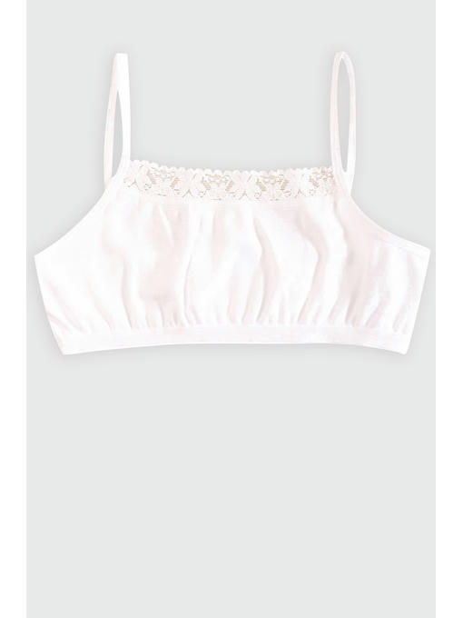 Хлопковая майка-топ для девочки с эластаном Baykar — изображение 2