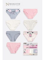 Трусы для девочки 7шт. Nicoletta