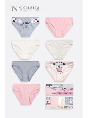 Трусы для девочки 7шт. Nicoletta