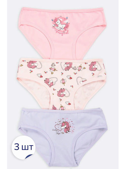 Трусы для девочки 3шт. Baykar