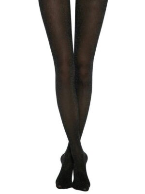 Женские сияющие колготки с имитацией мелкой сетки 40 Conte Elegant