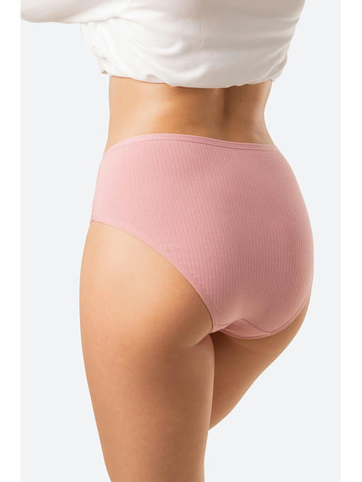 Женские трусы-слипы в рубчик 5 шт. Nicoletta — изображение 4