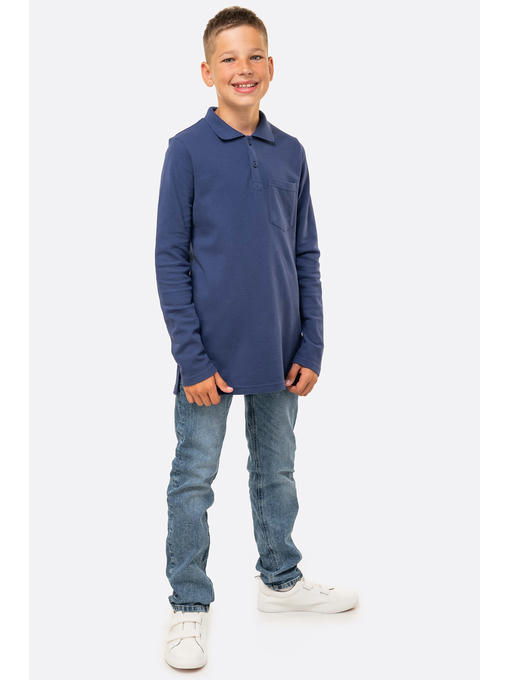 Поло с длинным рукавом для мальчика Bonito — изображение 2