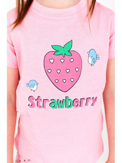 Хлопковая футболка для девочки Takro — изображение 4