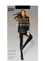 Женские теплые мягкие комфортные колготки из хлопка 250 Innamore
