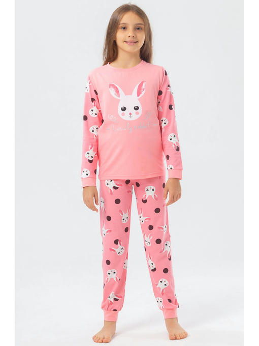 Хлопковая пижама для девочки с эластаном Bonito