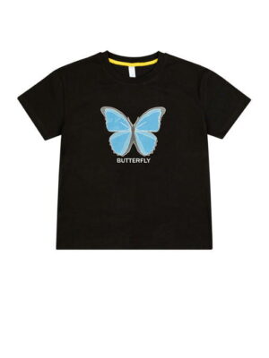 Хлопковая футболка с лайкрой для девочки Takro