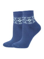 Женские укороченные махровые носки Брестские