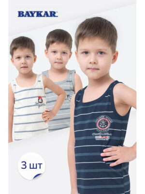 Майка для мальчика 3шт. Baykar