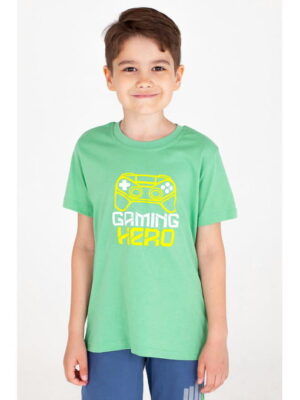 Хлопковая футболка для мальчика Takro