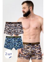 Мужские трусы-боксеры 2шт. Donella