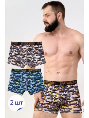 Мужские трусы-боксеры 2шт. Donella