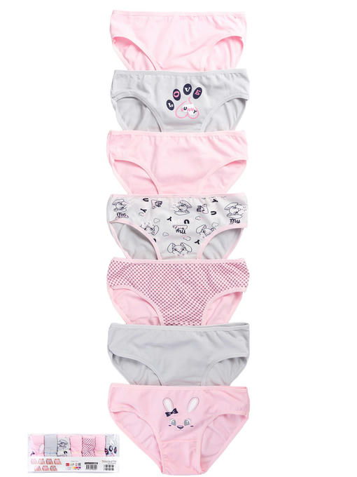 Трусы для девочки 7шт. Nicoletta