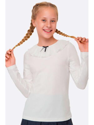 Блузка с декоративным воротником для девочки Bonito