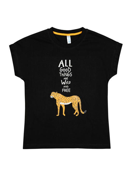 Хлопковая футболка для девочки Takro — изображение 4