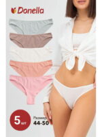 Женские трусы-бразилиано 5шт. Donella