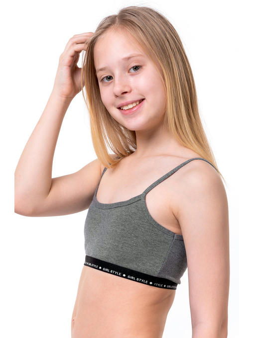 Майка-топ с вкладышами для девочки 3шт. Baykar — изображение 3