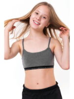 Майка-топ с вкладышими для девочки Baykar