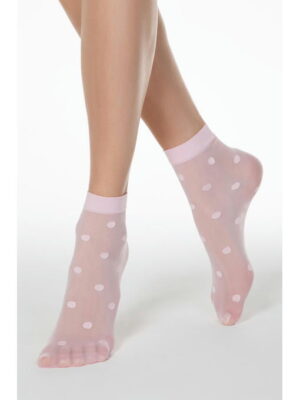 Женские эластичные полупрозрачные носки 20 ден Conte Elegant