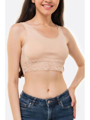 Майка-топ для девочки на поролоновом подкладе Donella