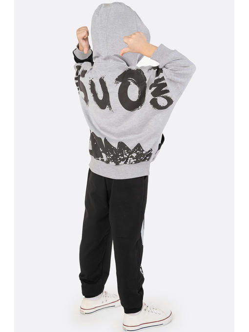 Костюм для мальчика из футера двухнитки Bonito — изображение 3