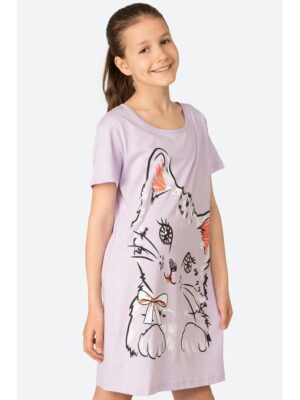 Хлопковая сорочка для девочки Bonito