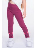 Лосины из футера двухнитки с начесом для девочки Bonito