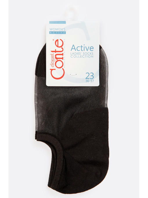 женские носки укороченные с капроновой вставкой Conte Elegant — изображение 3
