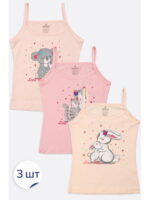 Майка на бретелях для девочки 3 шт. Baykar