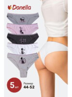 Женские трусы-бразилиана 5 шт. Donella