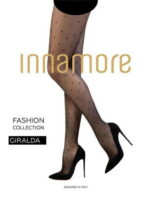 Женские колготки в мелкий горошек с поддерживающими шортиками 30 Innamore