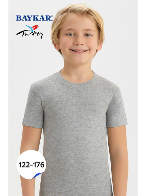 Детская хлопковая футболка Baykar