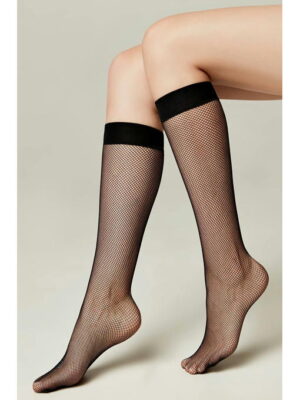 Женские элегантные гольфы в мелкую сеточку Conte Elegant