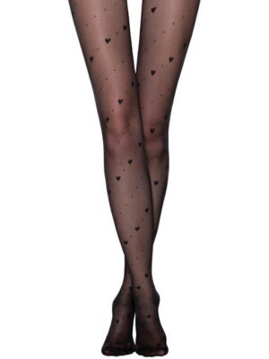 Женские тонкие фантазийные колготки 20 ден Conte Elegant
