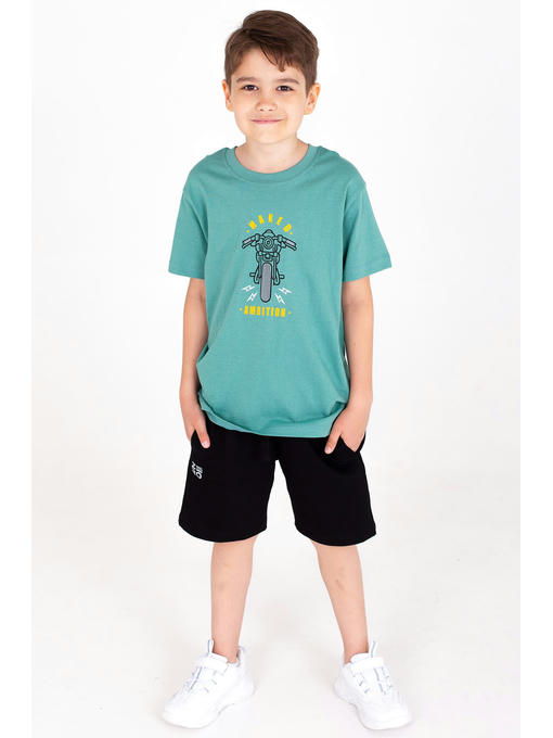 Хлопковая футболка для мальчика Takro — изображение 2