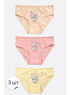 Трусы для девочки 3шт. Baykar