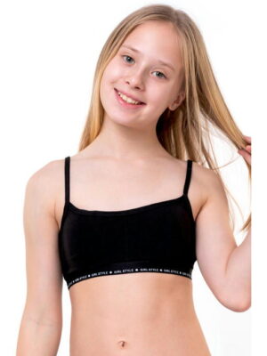 Майка-топ с вкладышими для девочки Baykar