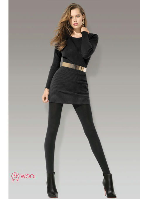 Женские теплые колготки с шерстью и хлопком 160 Innamore — изображение 2