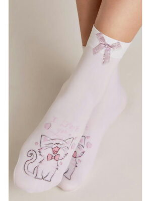 Плотные эластичные носки для девочки Conte Elegant