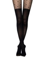 Женские плотные эластичные колготки с имитацией гольфинов 50 Conte Elegant