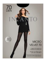 Женские бархатистые колготки из микрофибры 70 ден Incanto