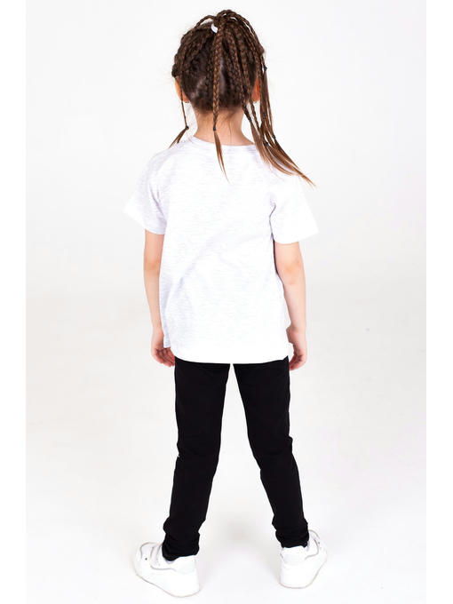 Хлопковая футболка для девочки Takro — изображение 2