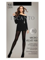 Женские мягкие бархатистые колготки из микрофибры 100 Incanto