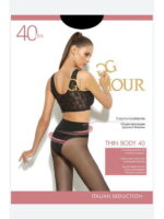 Женские эластичные колготки с моделирующими трусиками-бикини 40 ден Glamour