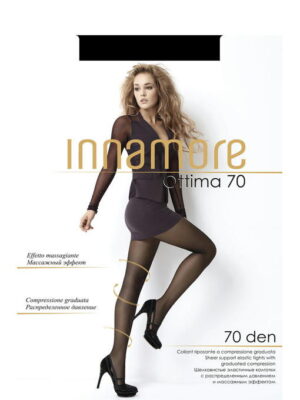 Женские эластичные поддерживающие колготки с распределенным давлением 70 Innamore