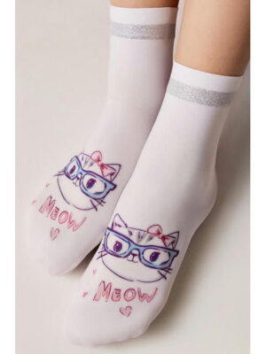 Носки для девочки с люрексом Conte Elegant