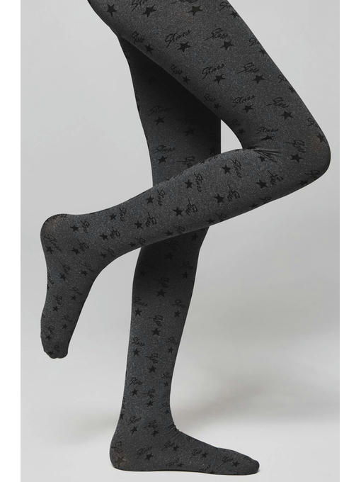 Плотные капроновые колготки для девочки с узором 50 Den Conte Elegant — изображение 2