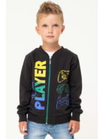 Бомбер для мальчика из футера Bonito
