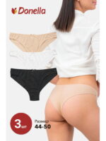 Женские трусы-бразилиана 3 шт. Donella